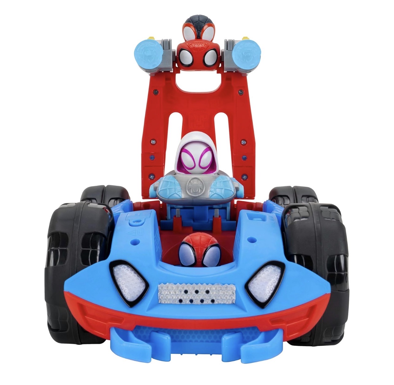 Carro 2 en 1 Spidey gira y revela Con luces y sonidos - Imagen 3