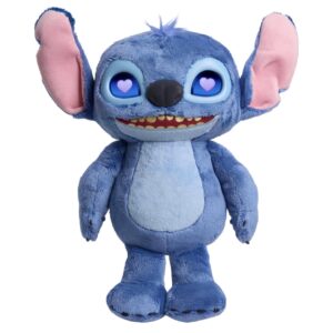 Stitch muñeco interactivo con 50 reacciones y sonidos. Ojos pantalla led