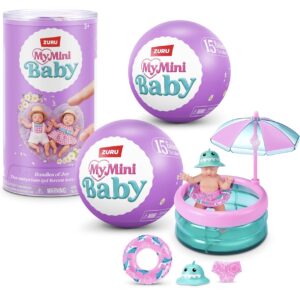 My mini baby serie 2 Pack x2 Cápsulas sorpresa con bebé y accesorios