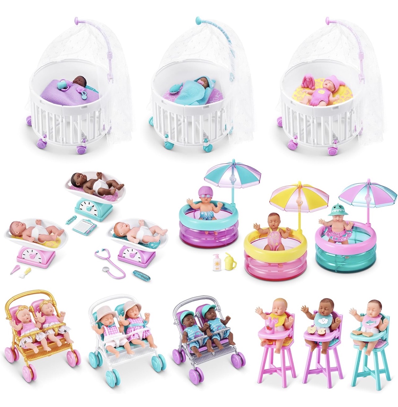 My mini baby serie 2 Pack x2 Cápsulas sorpresa con bebé y accesorios - Imagen 3