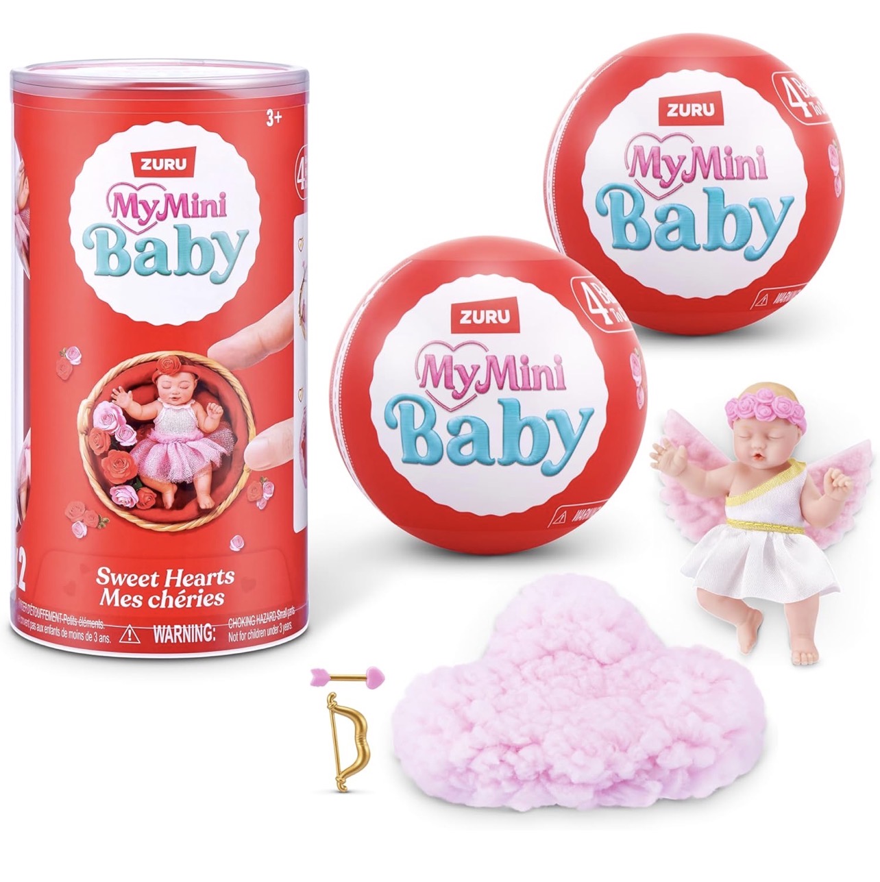 My mini baby Love Pack x2 Cápsulas sorpresa con bebé y accesorios