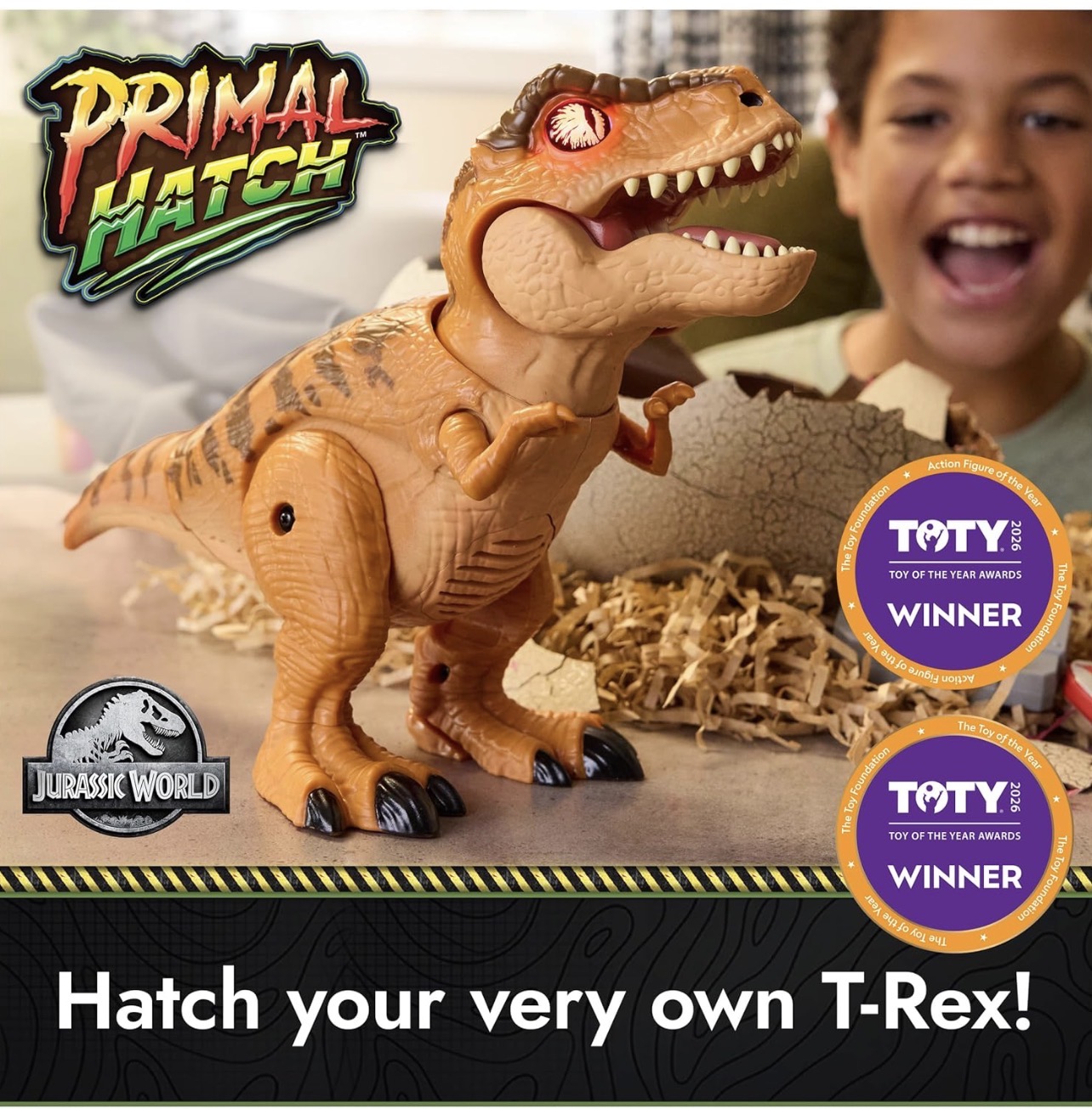 Dinosaurio a control remoto con 100 reacciones y eclosiona de huevo - Imagen 2