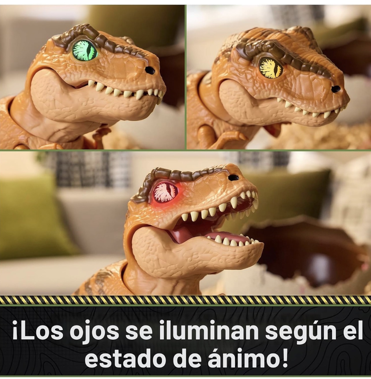 Dinosaurio a control remoto con 100 reacciones y eclosiona de huevo - Imagen 3
