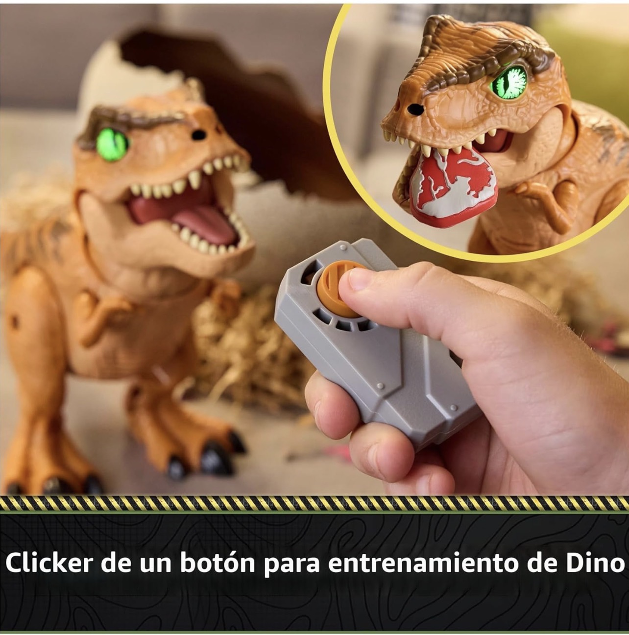 Dinosaurio a control remoto con 100 reacciones y eclosiona de huevo - Imagen 5