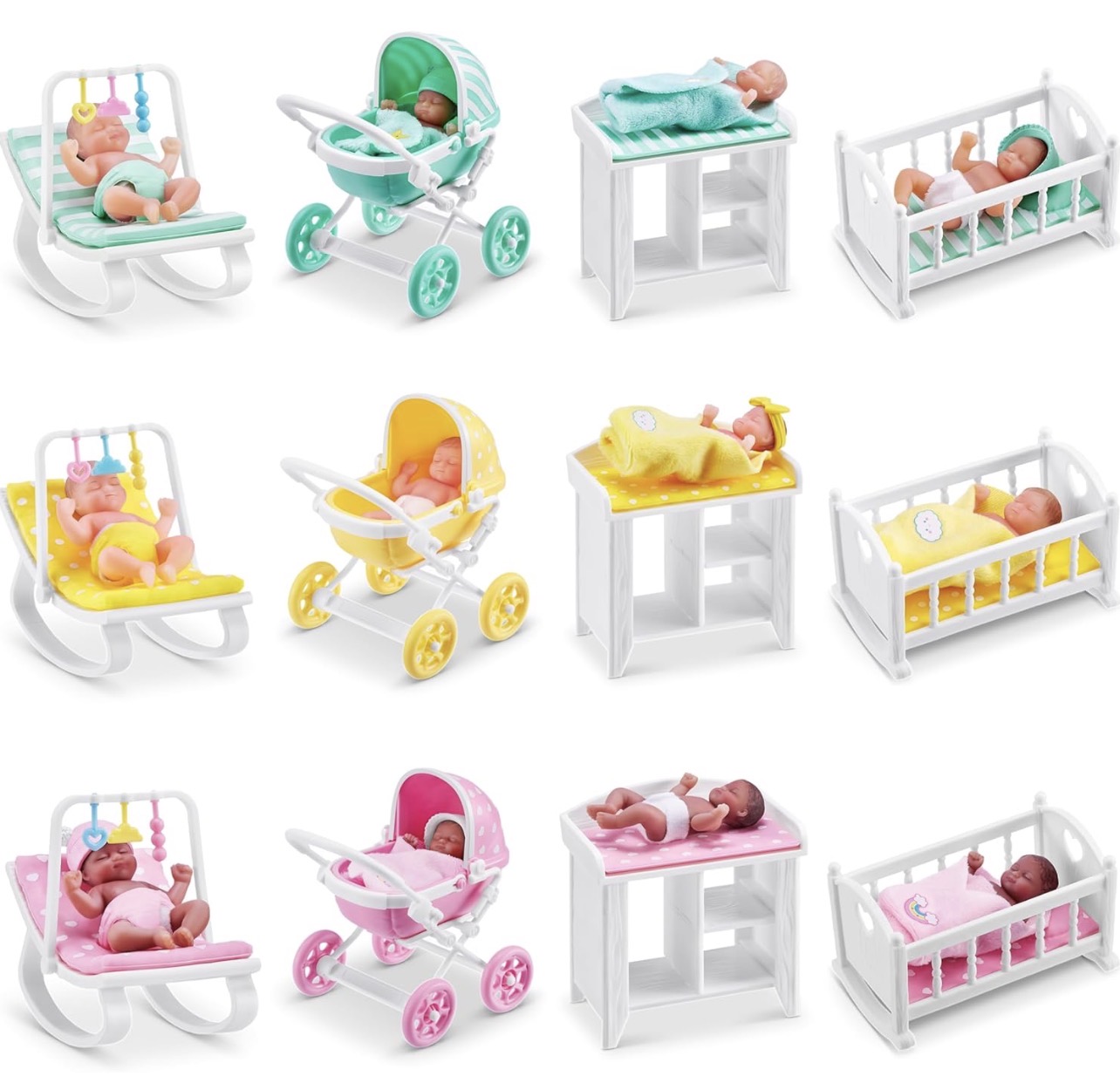 My mini baby serie 1 Pack x2 Cápsulas sorpresa con bebé y accesorios - Imagen 6