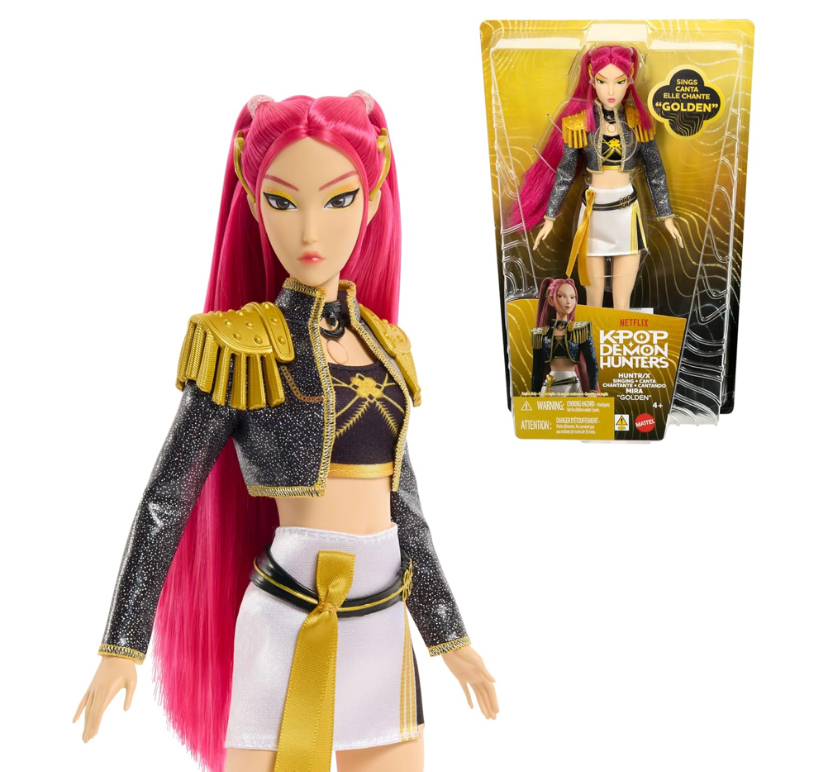 Mira muñeca con sonidos Guerrera Kpop de Mattel