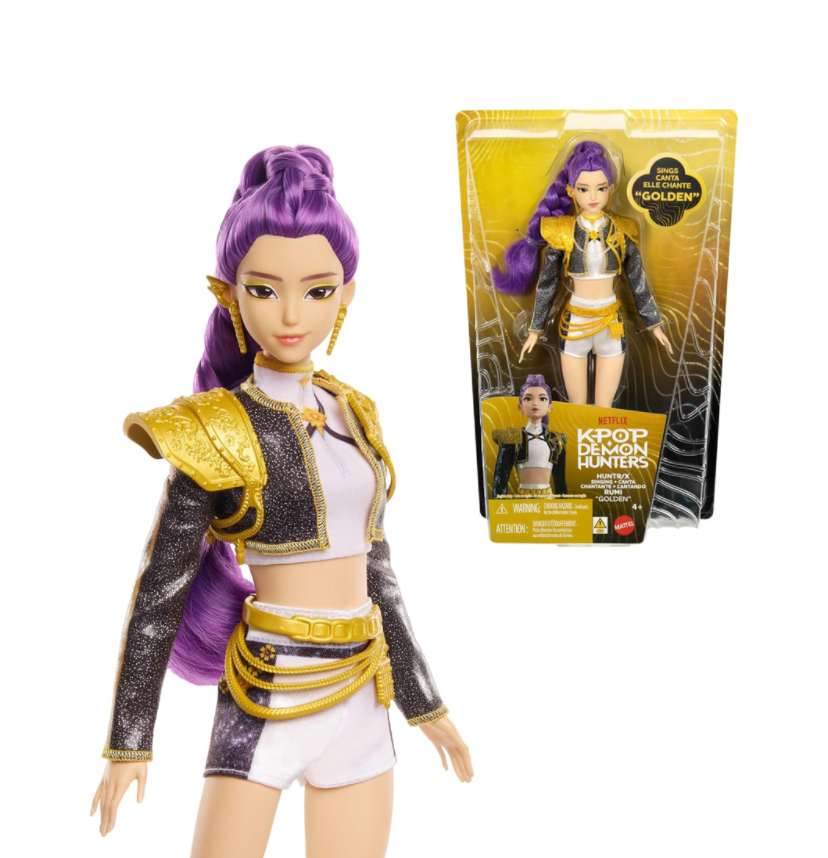 Rumi muñeca con sonidos Guerrera Kpop de Mattel