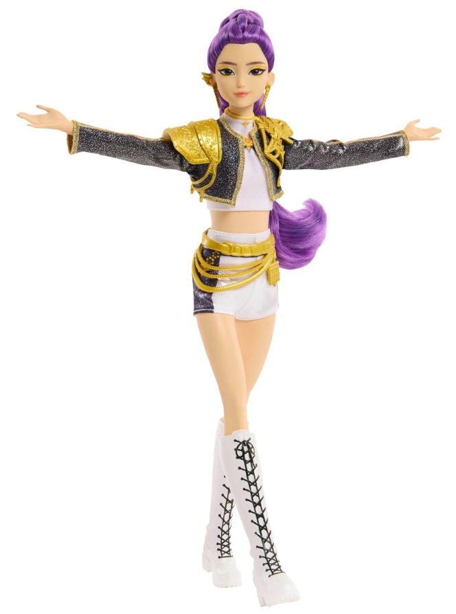 Rumi muñeca con sonidos Guerrera Kpop de Mattel - Imagen 4