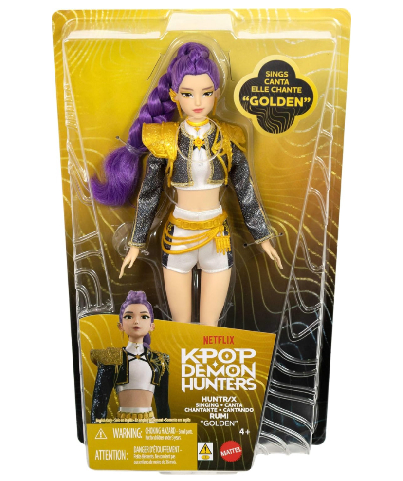 Rumi muñeca con sonidos Guerrera Kpop de Mattel - Imagen 5