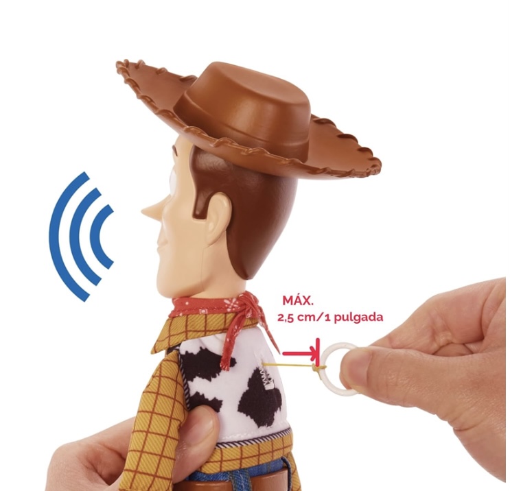 Woody Toy Story Mattel 30cm en tela con 30 sonidos - Imagen 3