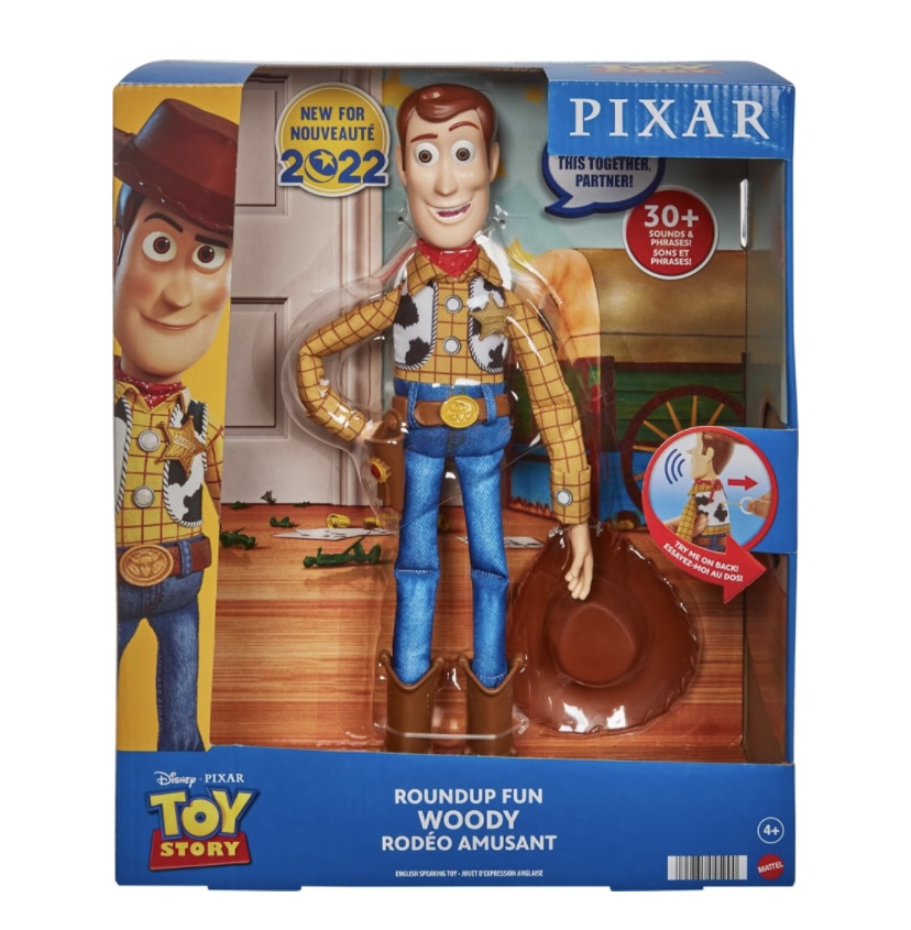 Woody Toy Story Mattel 30cm en tela con 30 sonidos - Imagen 4